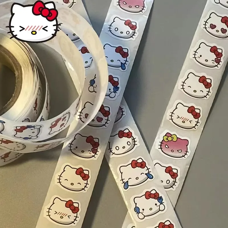 Baby Products For Bathing - 500 adet Hello Kitty Sevimli Çıkartmalar