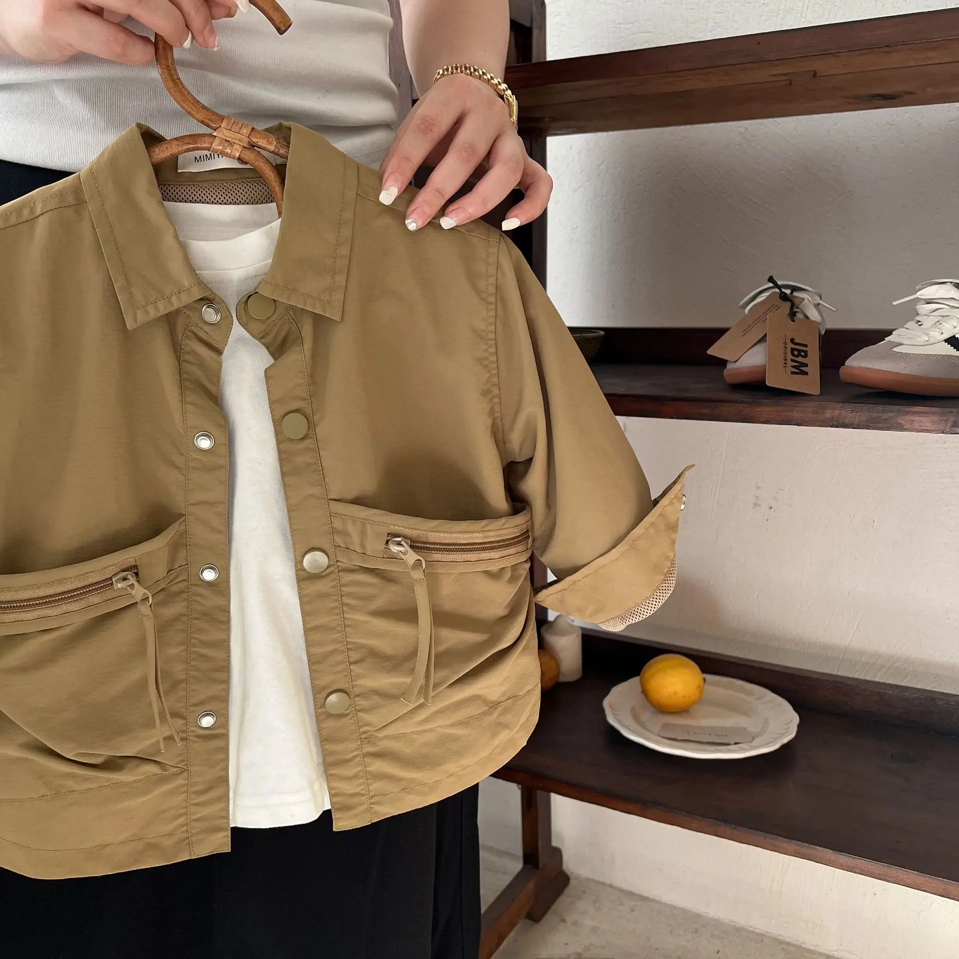 Çocuk Gömleği 2026 Sonbahar Ye - Baby Products Korean incelemesi ve fiyatı