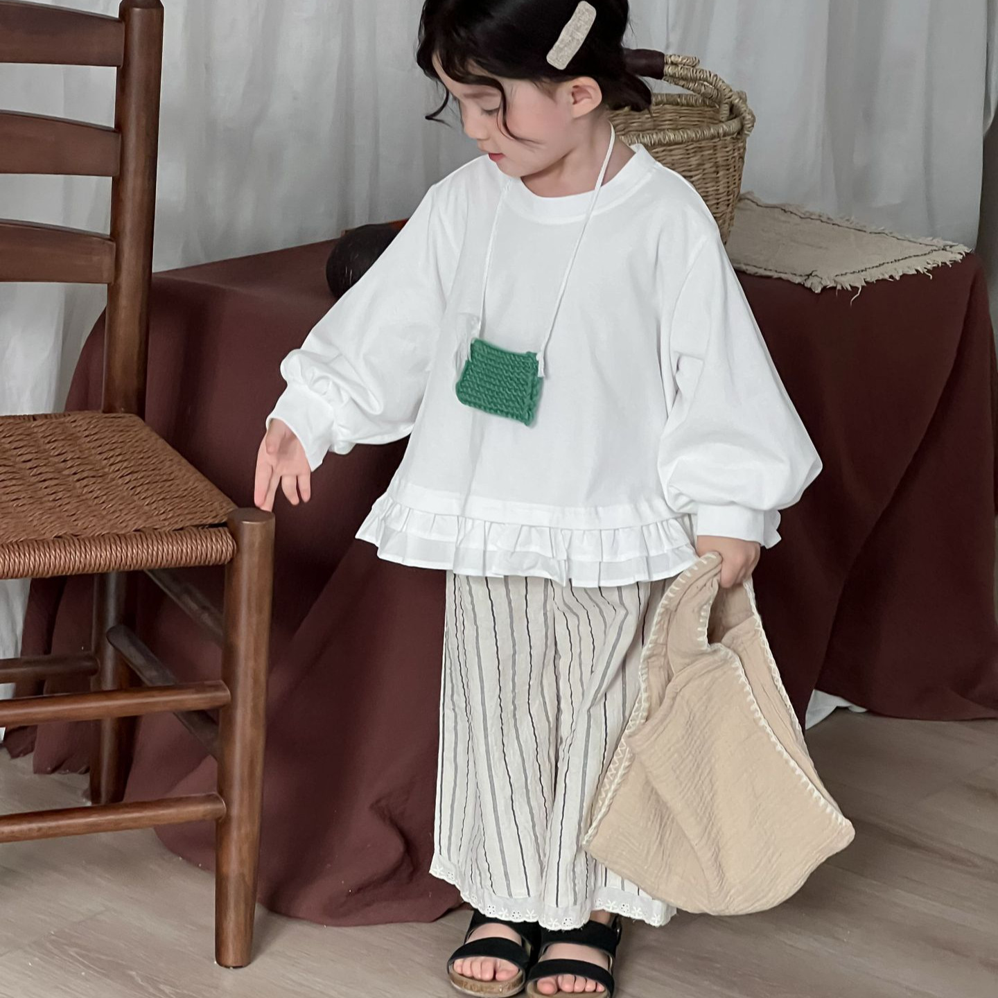 2025 Kız Bebek Retro Bol Dante - Baby Products Korean incelemesi ve fiyatı